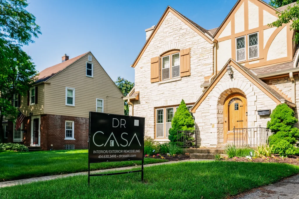 DR CASA sign in front of home.